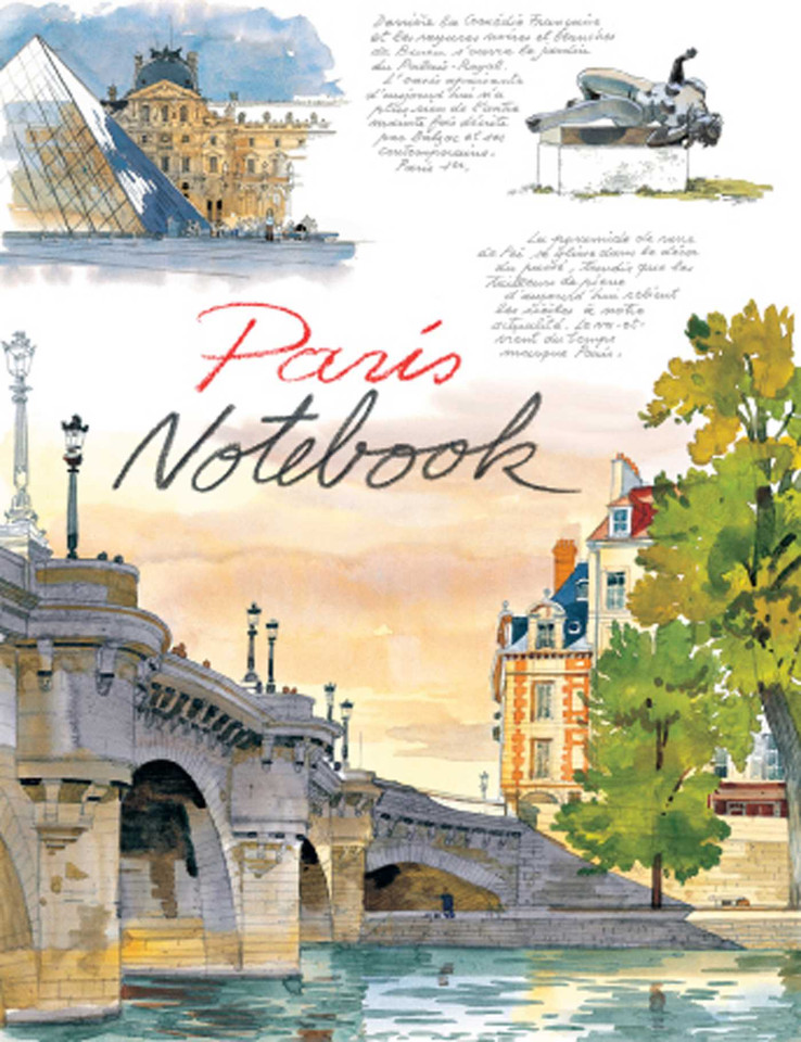 Paris Notebook book cover by Roger Williams