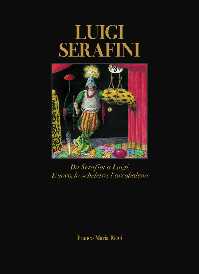 Luigi Serafini book cover by Edoardo Pepino, Luigi Serafini, Mercogliano, Giorgio Villani