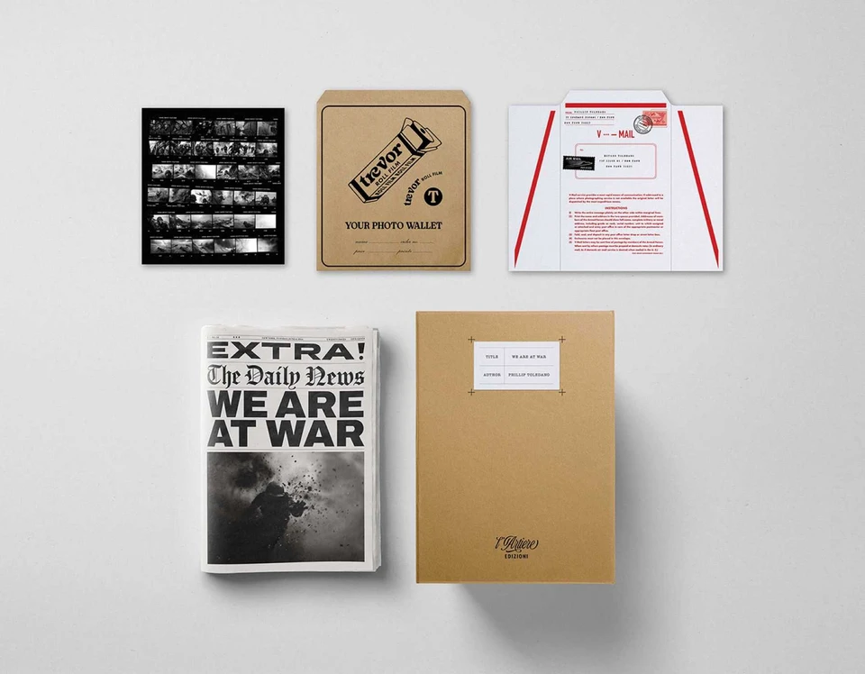We Are At War: Images created with artificial intelligence by Phillip Toledano book cover by 