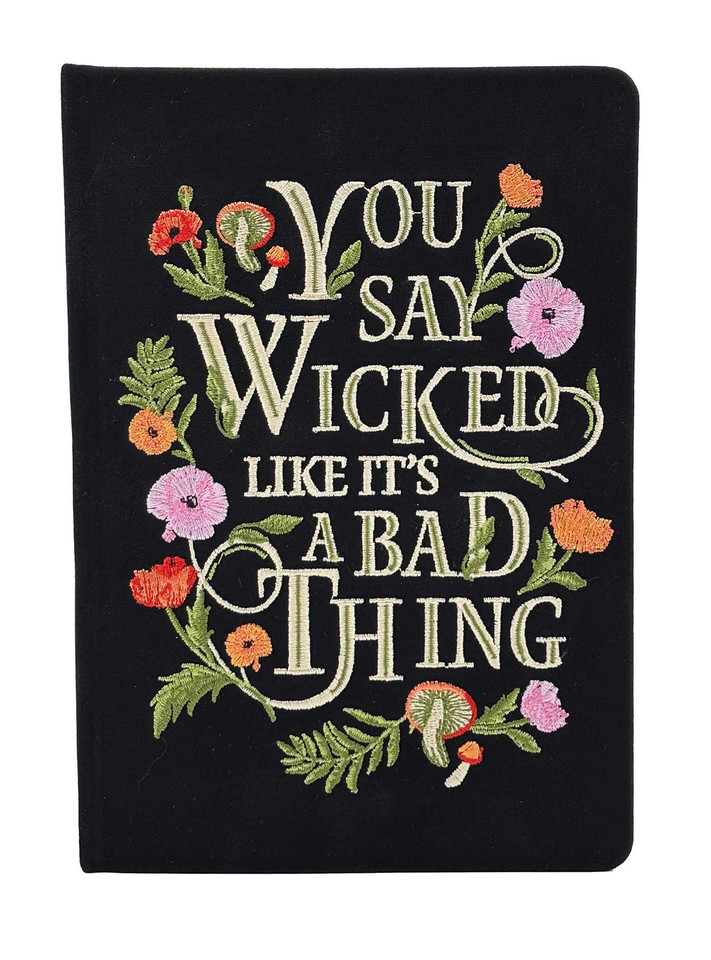 Wicked Embroidered Journal (Wicked) book cover by Insight Editions