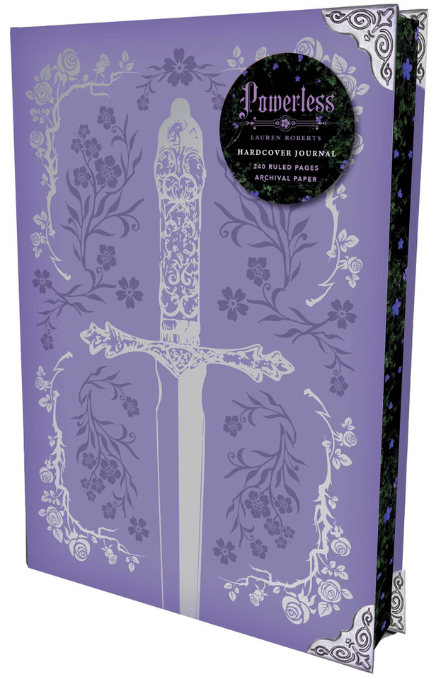 Lauren Roberts: Powerless Journal (The Powerless Trilogy) book cover by Insight Editions
