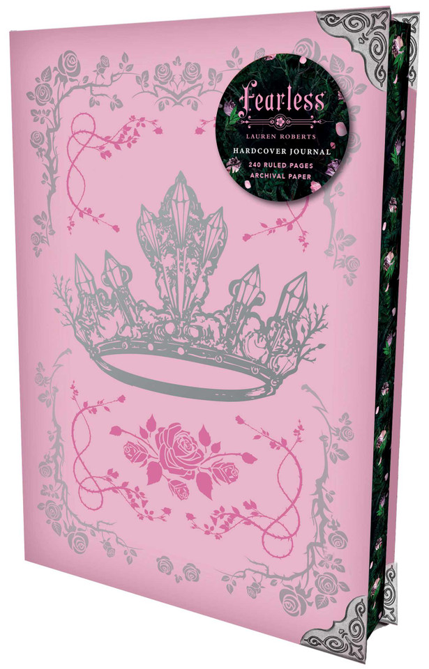 Lauren Roberts: Fearless Journal (The Powerless Trilogy) book cover by Insight Editions