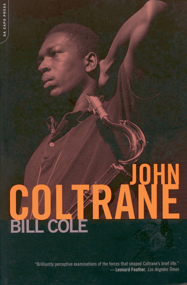 John Coltrane book cover by Bill Cole