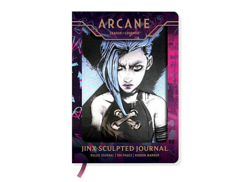 Arcane Sculpted Journal: Jinx book cover by 