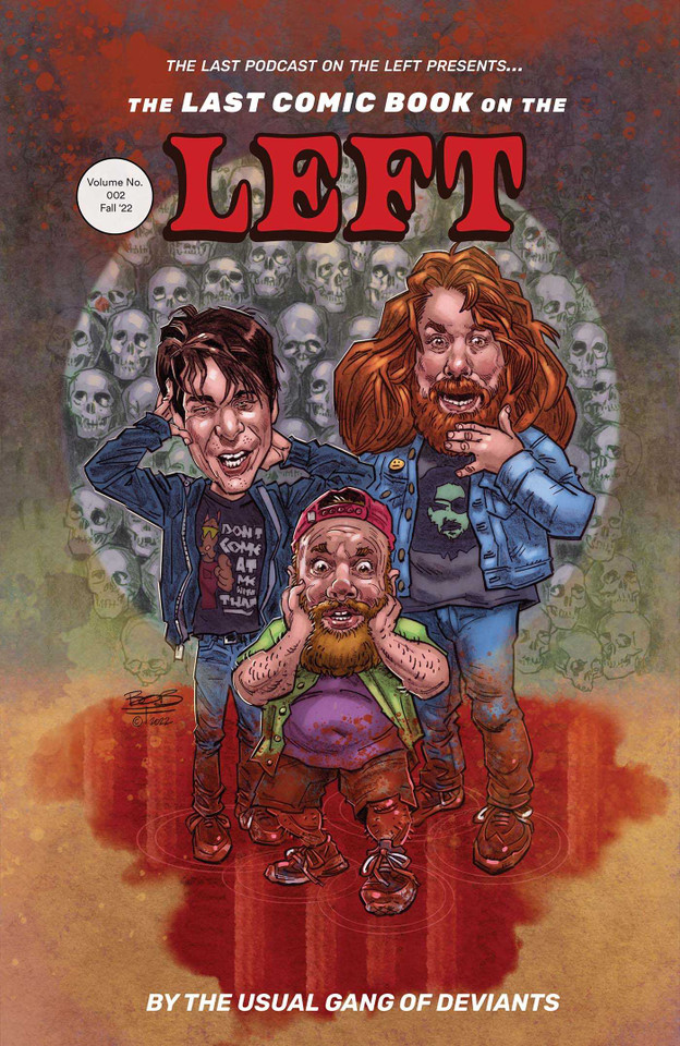 Last Comic Book on the Left Volume 2 book cover by Ben Kissel, Henry Zebrowski, Marcus Parks, The Usual Gang of Deviants