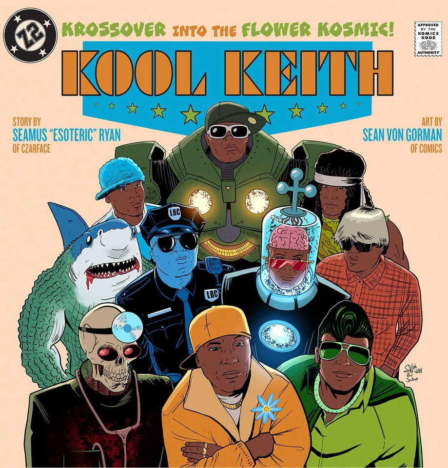 Kool Keith: The Krossover into the Flower Kosmic book cover by Seamus "Esoteric" Ryan