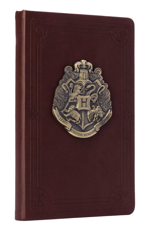 Harry Potter: Hogwarts Crest Hardcover Journal (Harry Potter) book cover by Insights