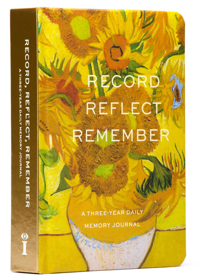 Van Gogh Memory Journal: Reflect, Record, Remember: A Three-Year Daily Memory Journal book cover by Insights