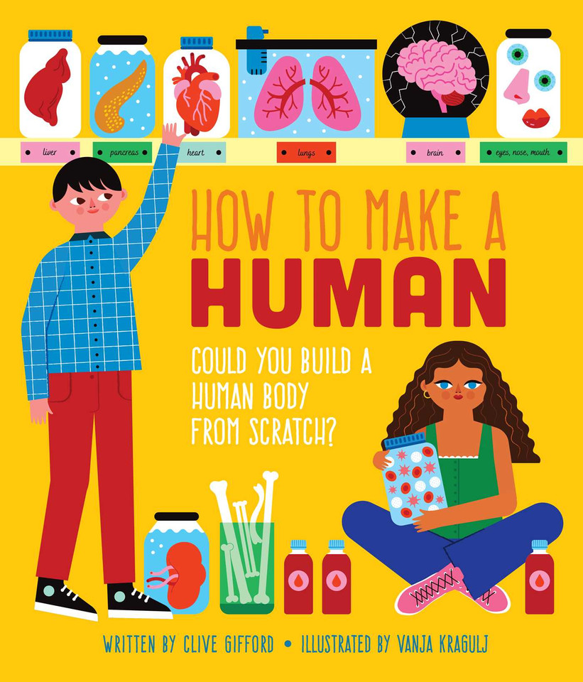 How To Make a Human: Could you build a human body from scratch? book cover by Clive Gifford