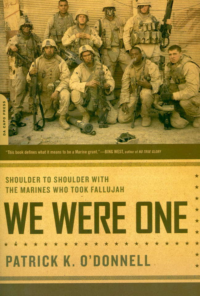 We Were One: Shoulder to Shoulder with the Marines Who Took Fallujah book cover by Patrick K. O'Donnell