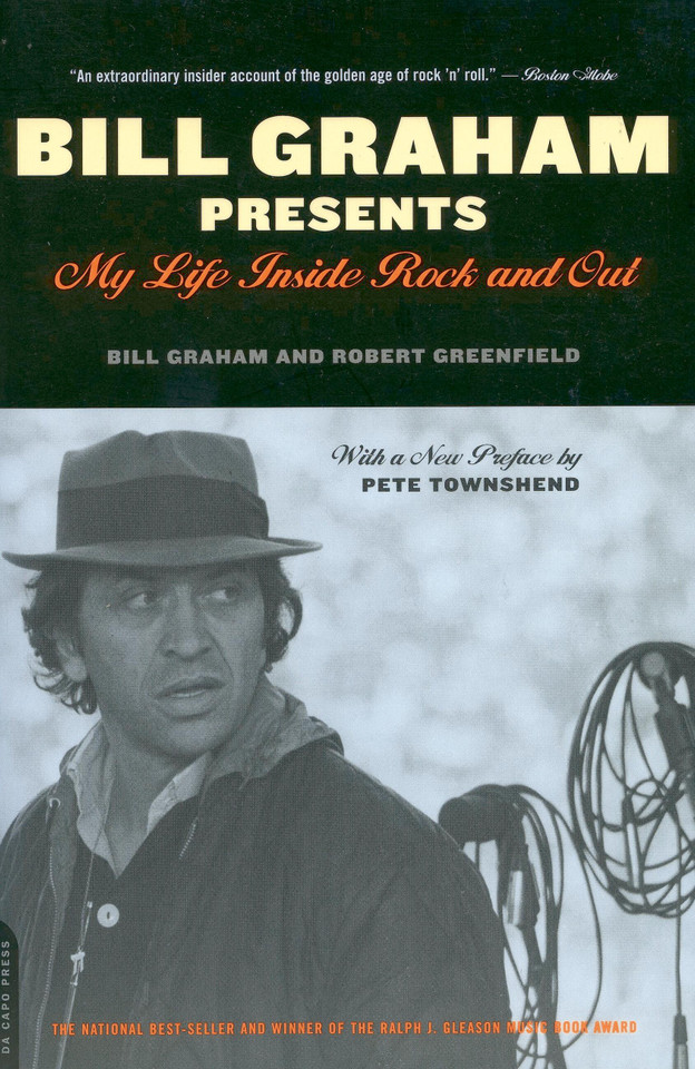 Bill Graham Presents: My Life Inside Rock And Out book cover by Robert Greenfield, Bill Graham