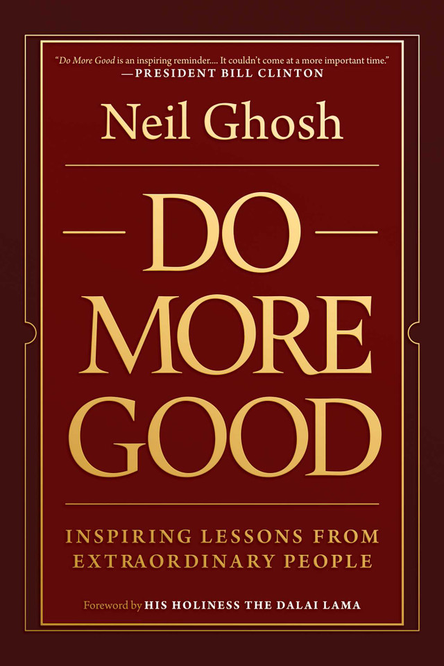Do More Good: Inspiring Lessons from Extraordinary People book cover by Neil Ghosh