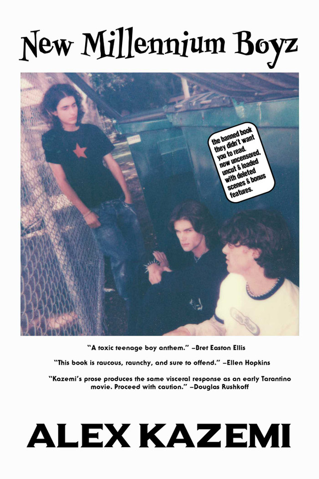 New Millennium Boyz book cover by Alex Kazemi