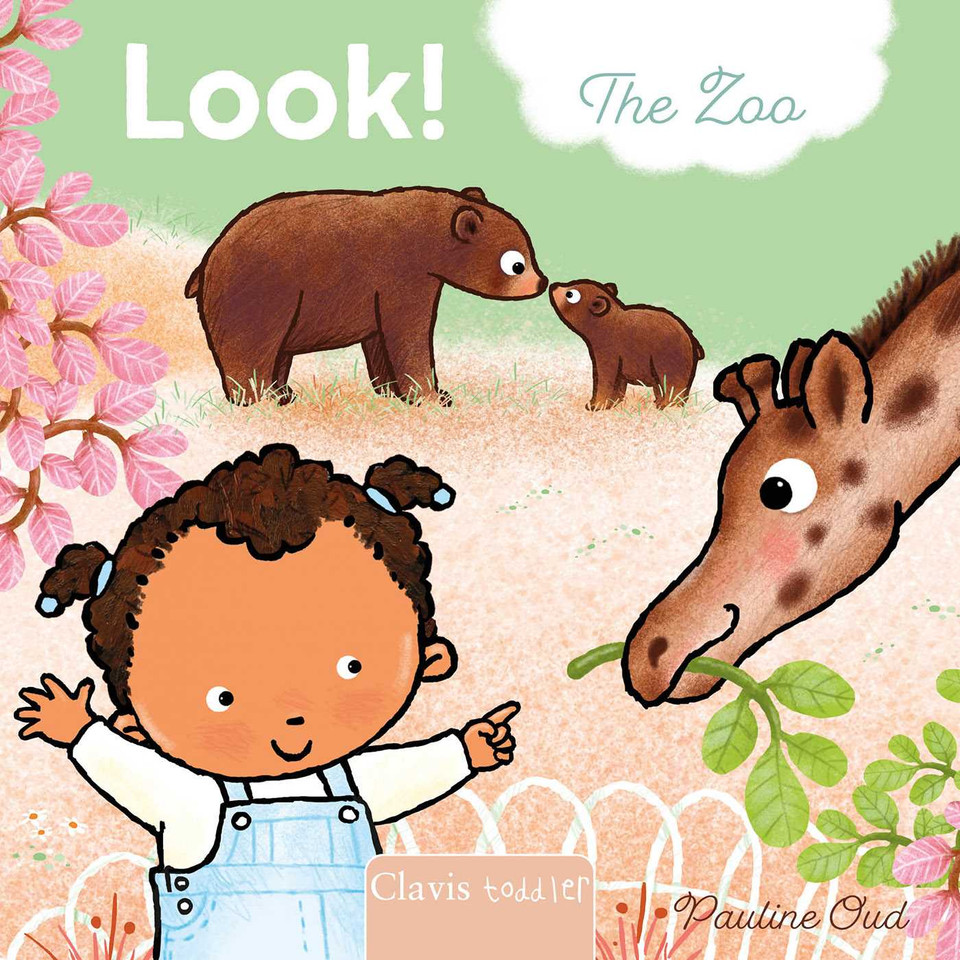 Look! The Zoo book cover by Pauline Oud