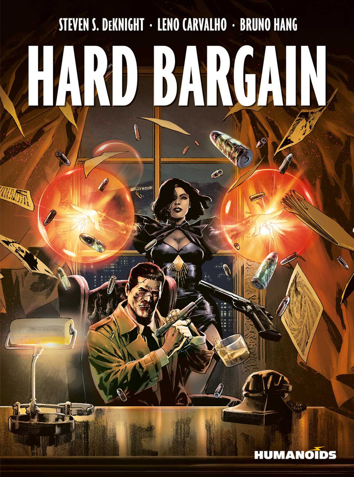 Hard Bargain book cover by Steven DeKnight