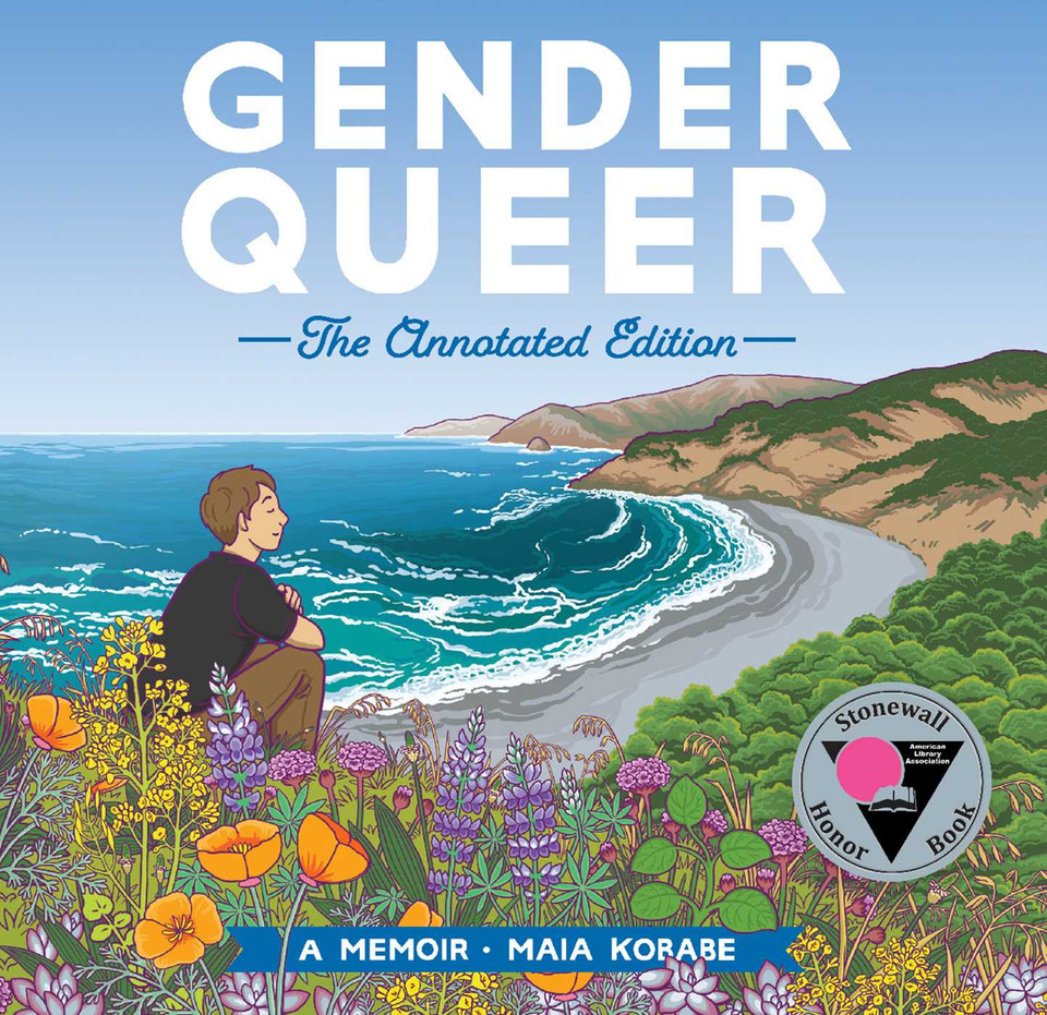 Gender Queer: The Annotated Edition (Gender Queer: A Memoir) book cover by Maia Kobabe