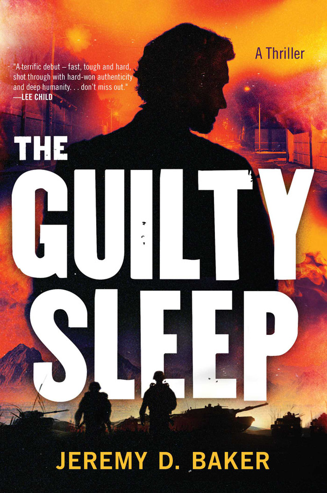 The Guilty Sleep book cover by Jeremy D. Baker
