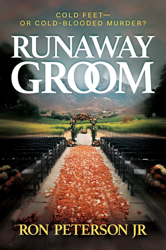 Runaway Groom: Cold Feet—or Cold-Blooded Murder? book cover by Ron Peterson