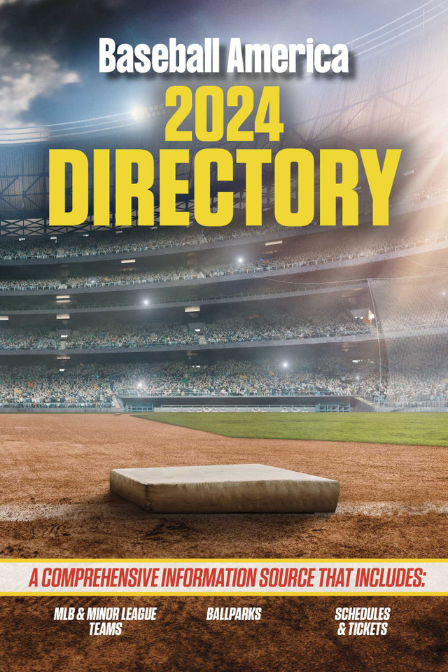 Baseball America 2024 Directory book cover by 
