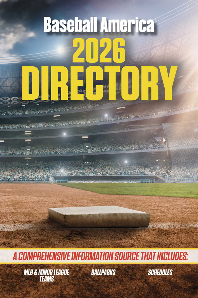 Baseball America 2026 Directory book cover by 