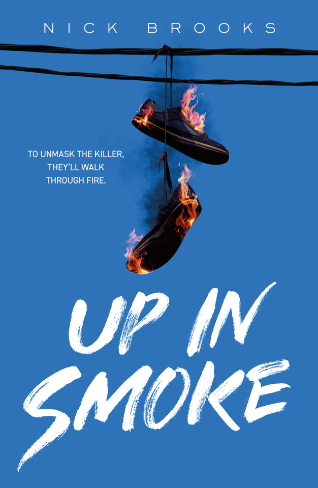 Up in Smoke book cover by Nick Brooks