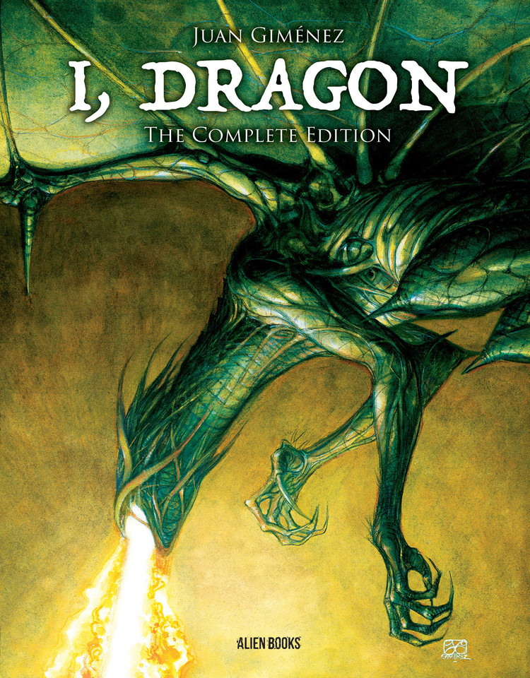 I, Dragon Complete Edition book cover by Juan Giménez
