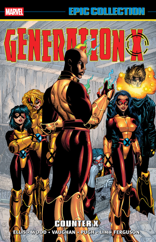 Generation X Epic Collection: Counter X book cover by Brian Wood, Warren Ellis