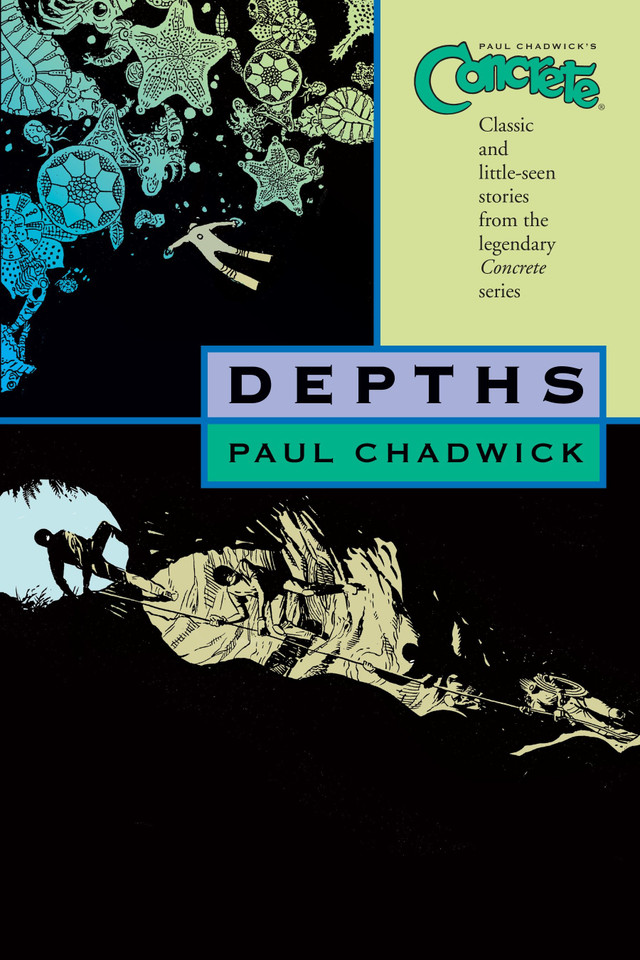 Concrete Volume 1: Depths book cover by Paul Chadwick