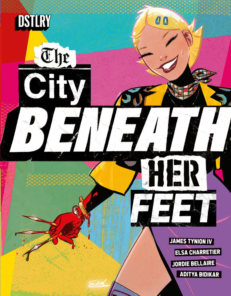 The City Beneath Her Feet (The City Beneath Her Feet) book cover by James Tynion IV