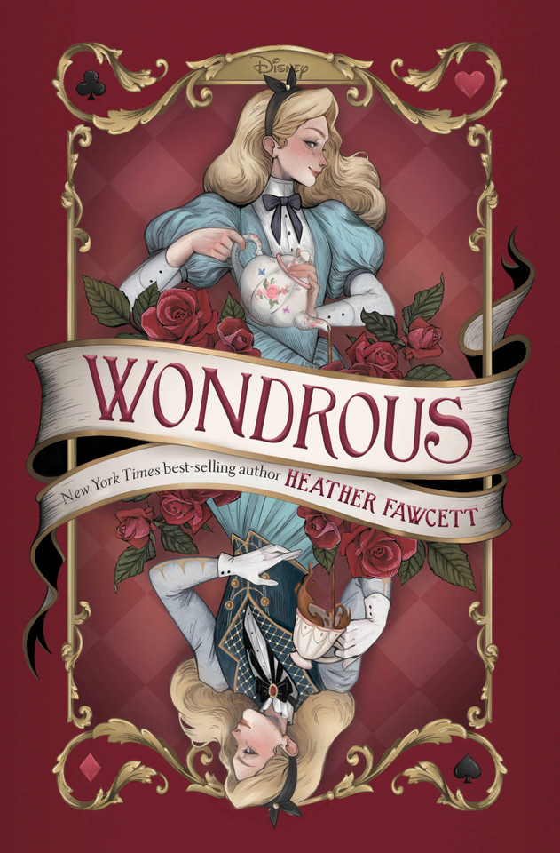 Wondrous book cover by Heather Fawcett