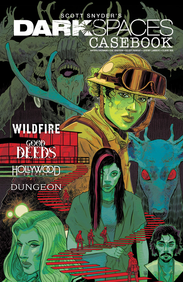 Dark Spaces Casebook book cover by Scott Snyder, Jeremy Lambert, Che Grayson