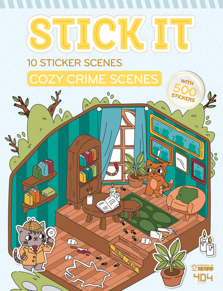 Stick it - Cozy Crime Scenes book cover by Elodie Boyer