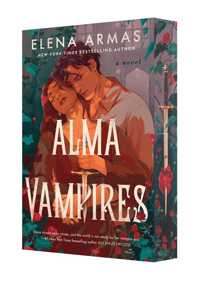 Alma Vampires (The Icarus University Series) book cover by Elena Armas