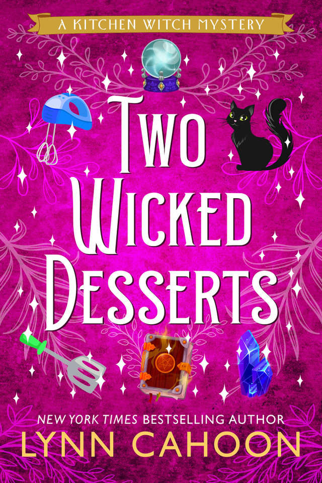 Two Wicked Desserts (Kitchen Witch Mysteries) book cover by Lynn Cahoon