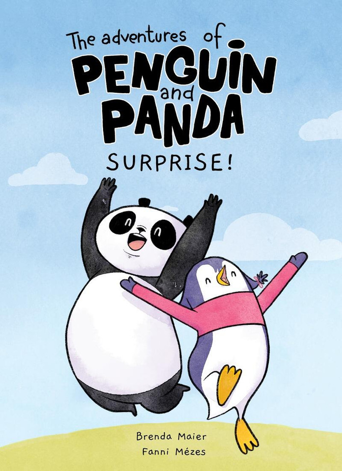 The Adventures of Penguin and Panda: Winterfest (A Graphic Novel) book cover by Brenda Maier