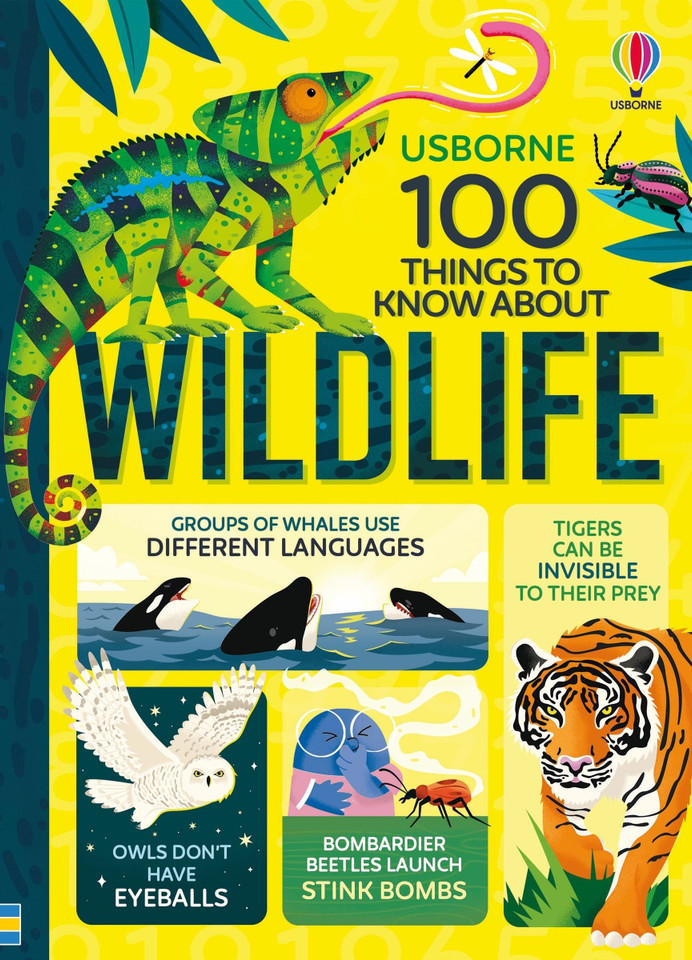 100 Things to Know About Wildlife (100 THINGS TO KNOW ABOUT) book cover by Alice James, Victoria Williams, Rose Hall