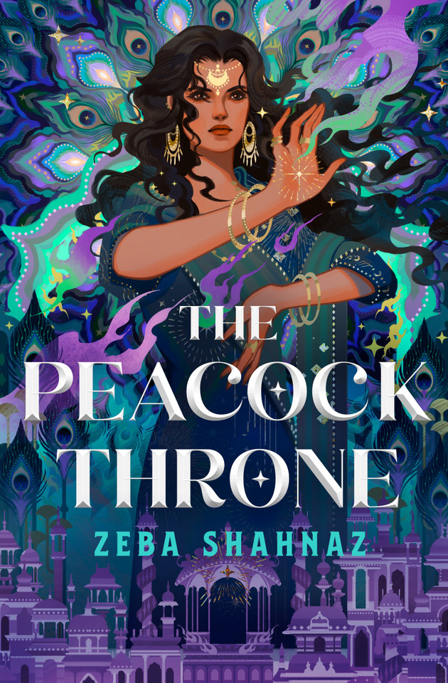 The Peacock Throne (The Peacock Throne) book cover by Zeba Shahnaz
