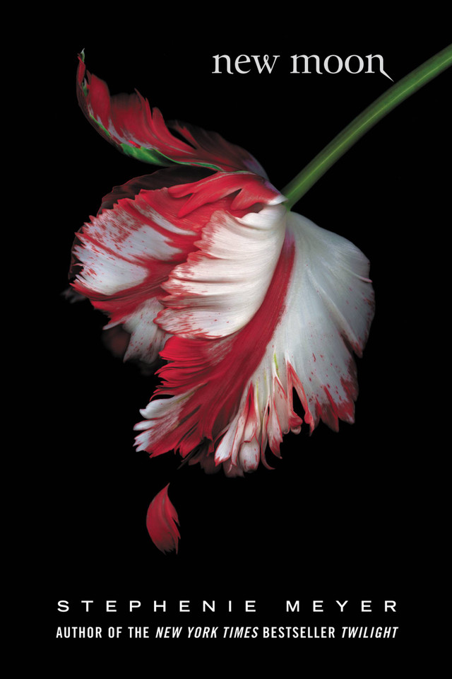 New Moon (The Twilight Saga #2) book cover by Stephenie Meyer
