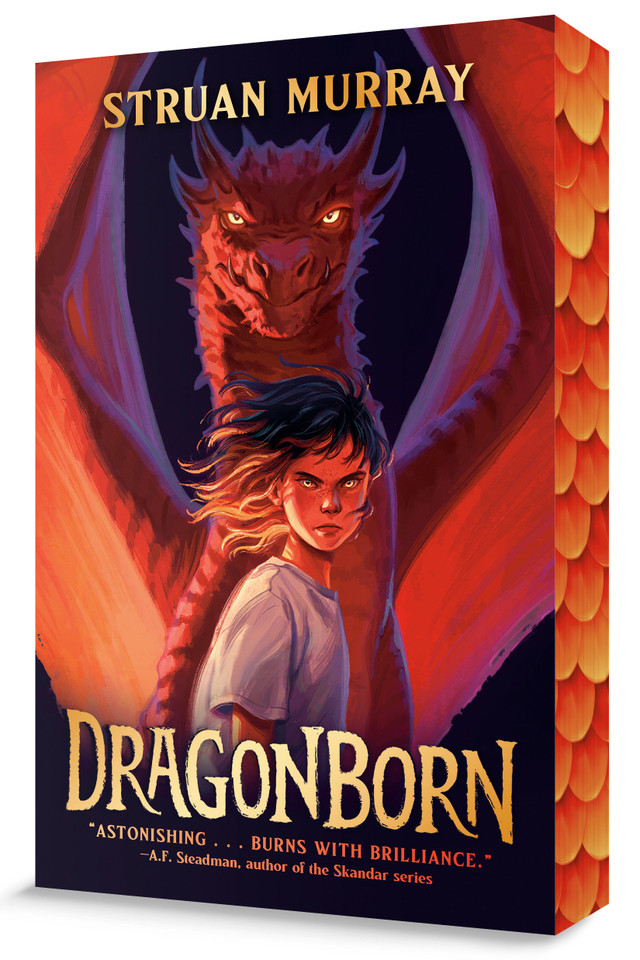 Dragonborn (Dragonborn) book cover by Struan Murray