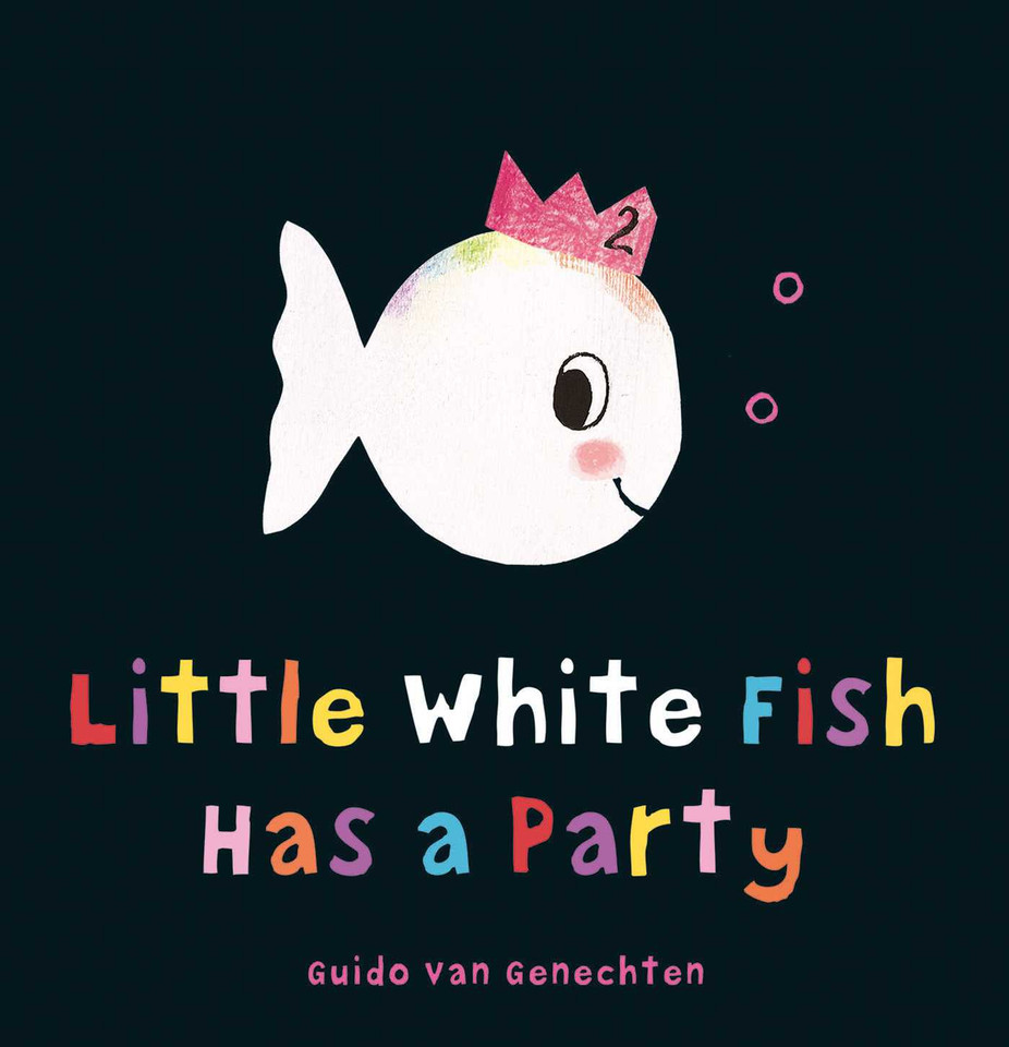 Little White Fish Has a Party (Little White Fish) book cover by Guido  Van Genechten