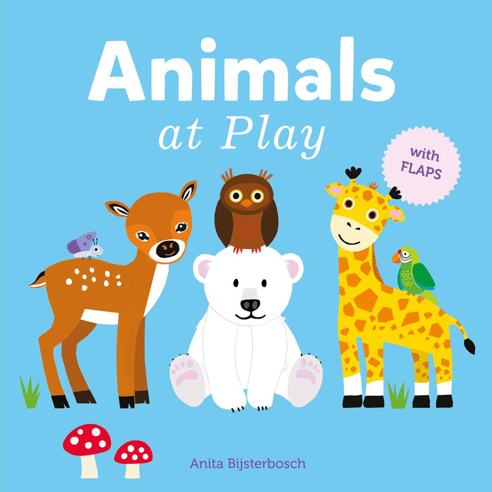 Animals at Play book cover by Anita Bijsterbosch