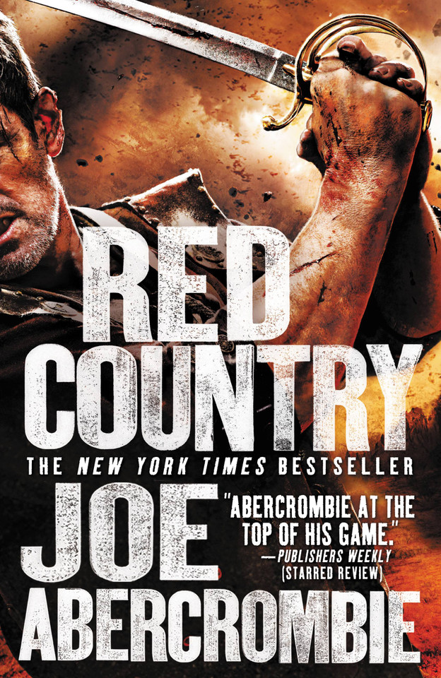 Red Country book cover by Joe Abercrombie