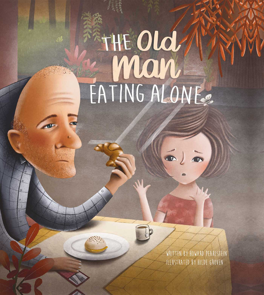 The Old Man Eating Alone book cover by Howard Pearlstein