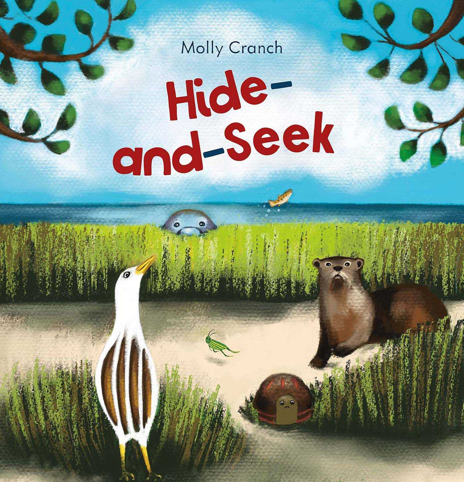 Hide-and-Seek book cover by Molly Cranch