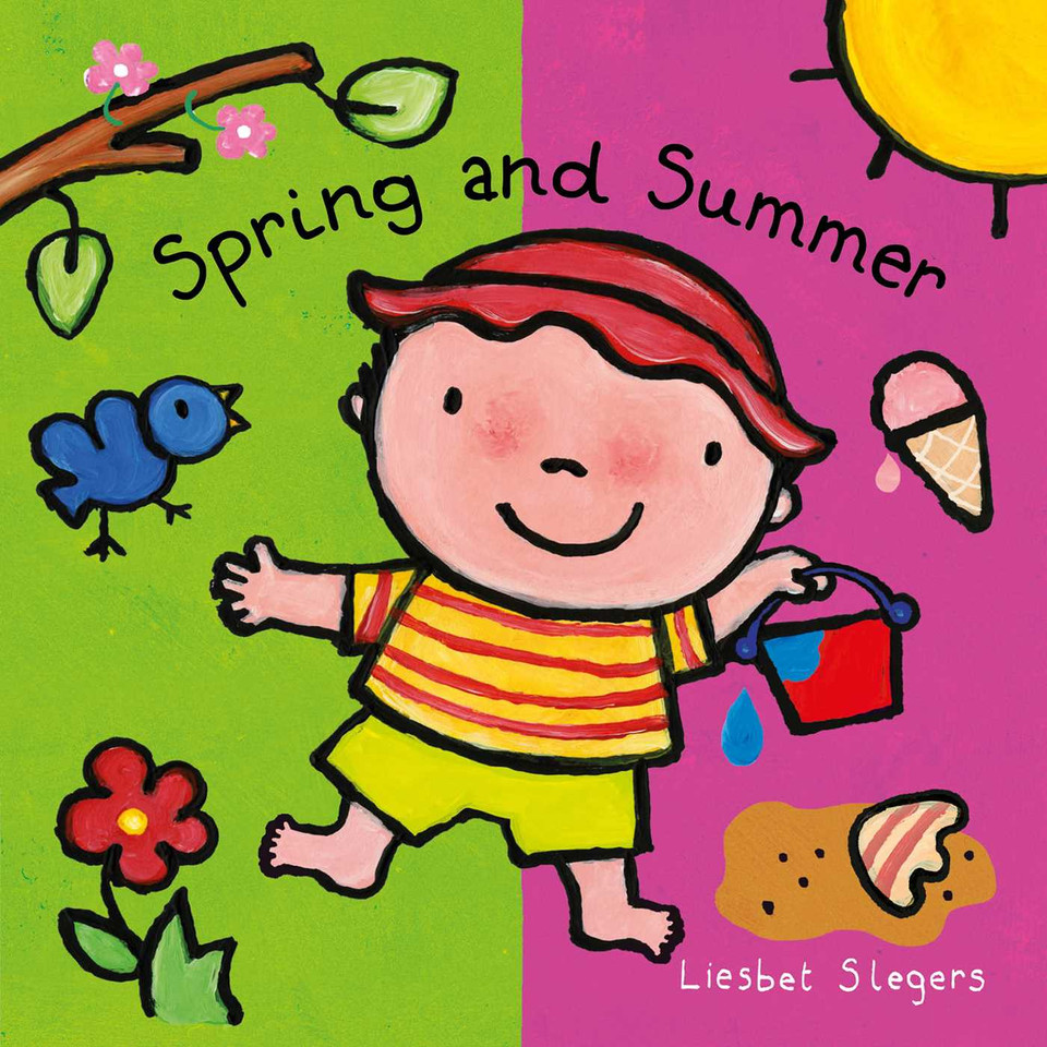 Spring and Summer book cover by Liesbet Slegers