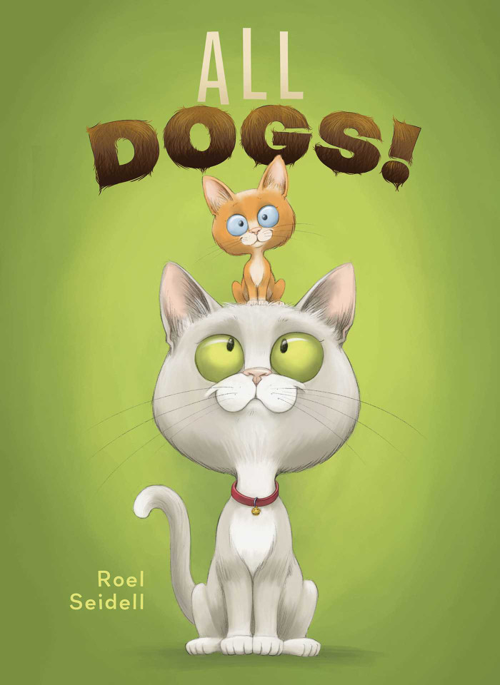 All Dogs! book cover by Roel Seidell