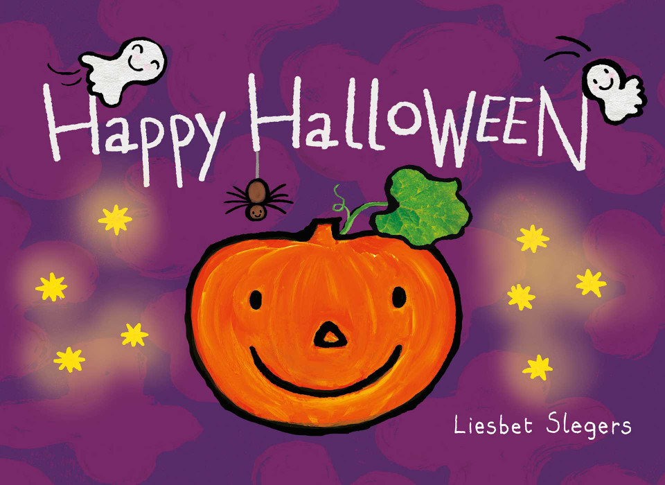 Happy Halloween book cover by Liesbet Slegers