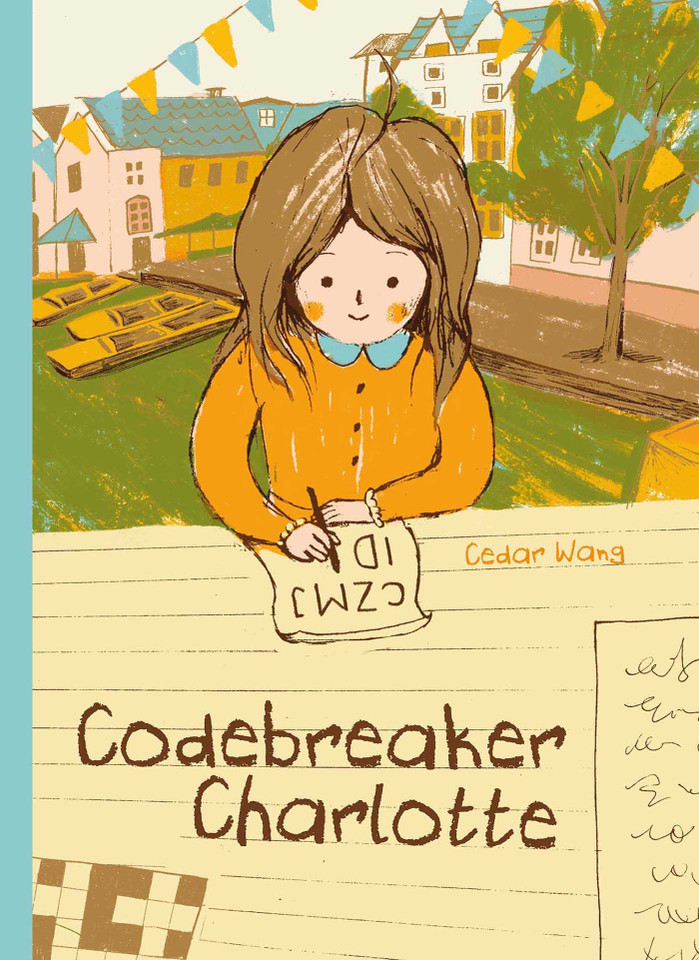 Codebreaker Charlotte book cover by Cedar Wang