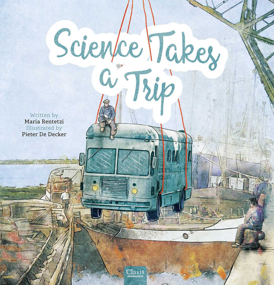 Science Takes a Trip book cover by Maria Rentetzi