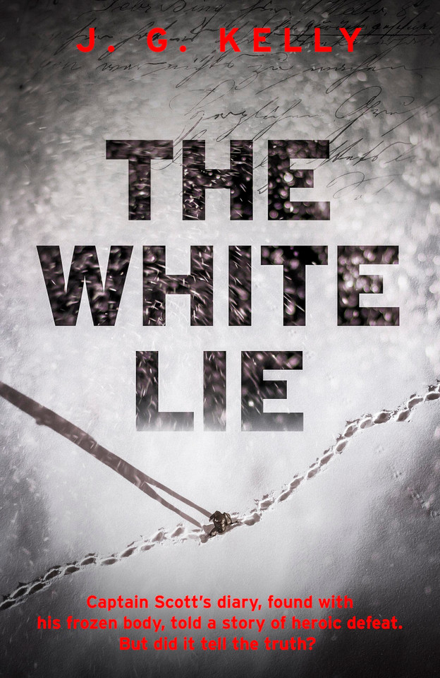 The White Lie book cover by J.G. Kelly